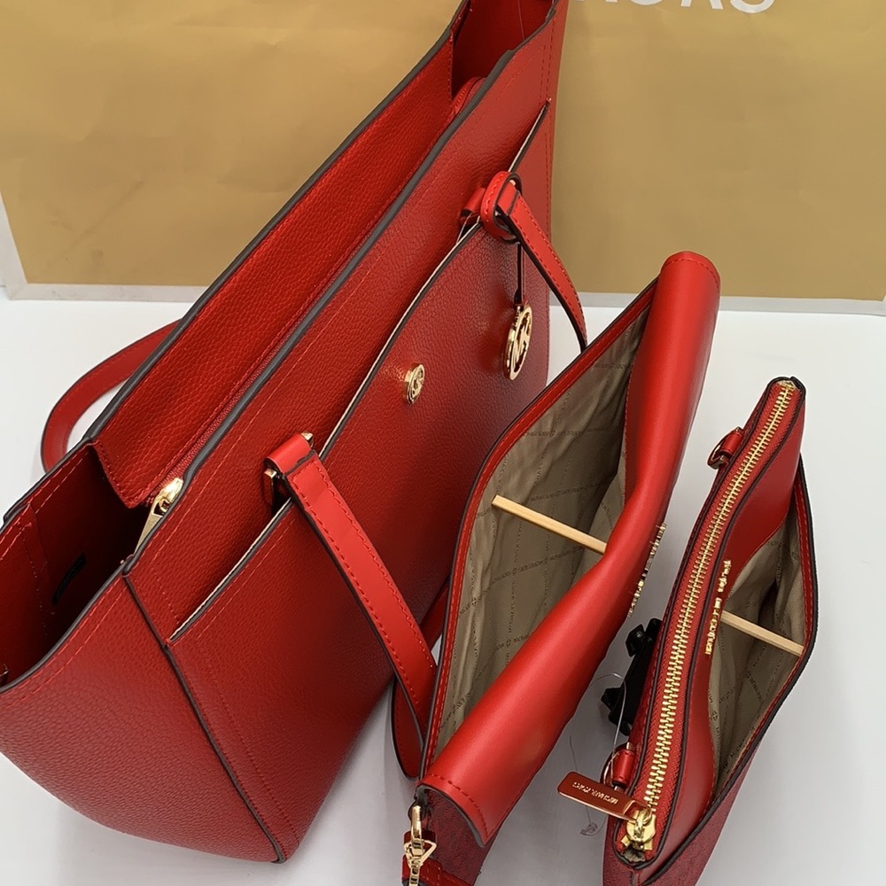 MICHAEL KORS
Maisie Large Pebbled Leather 3-in-1 Tote Bag FLAME SIGNATURE - Picture 7 of 16